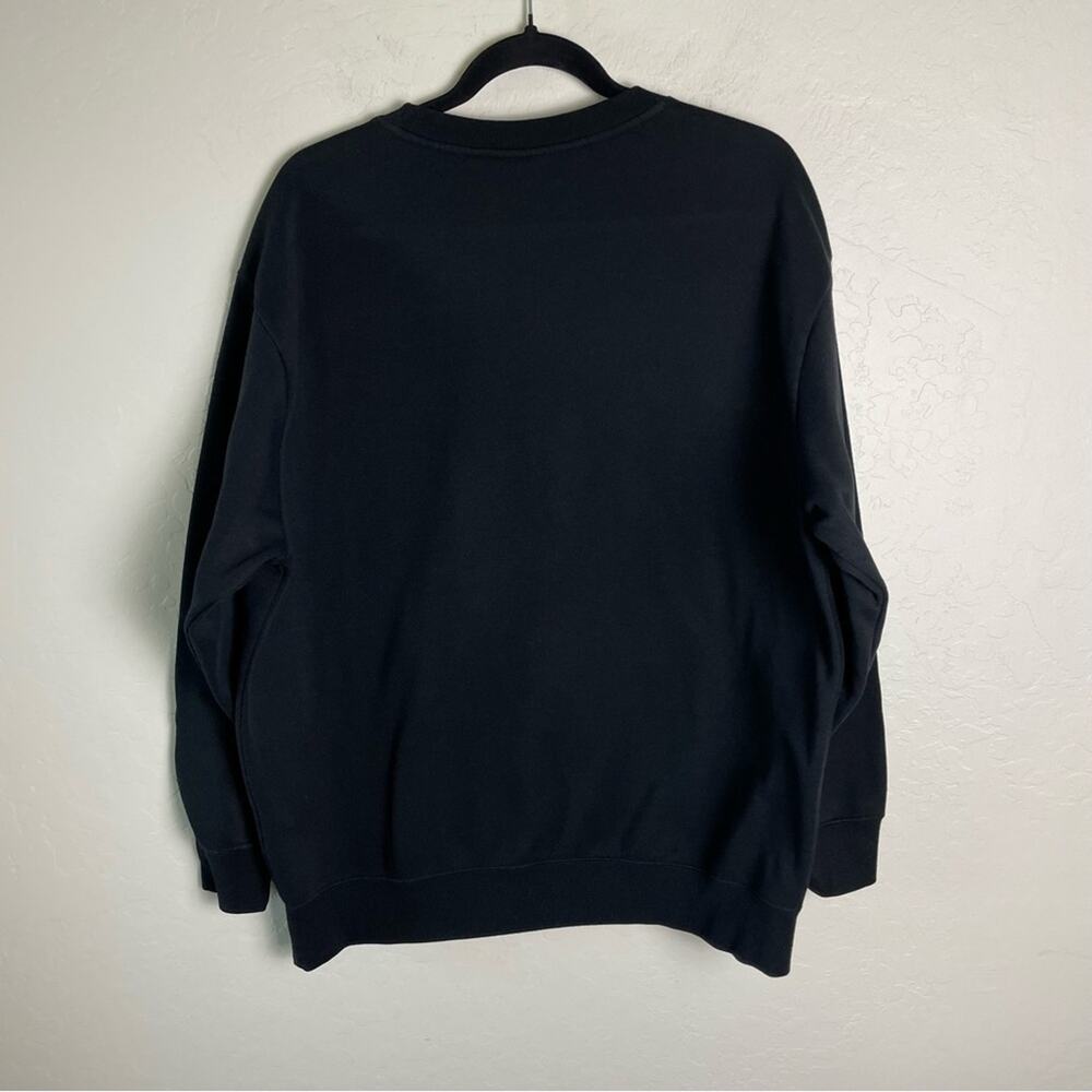 Barbie Y2K Barbie Core Black Pink Crewneck Sweatshirt Pullover Trendy XL - Picture 8 of 13